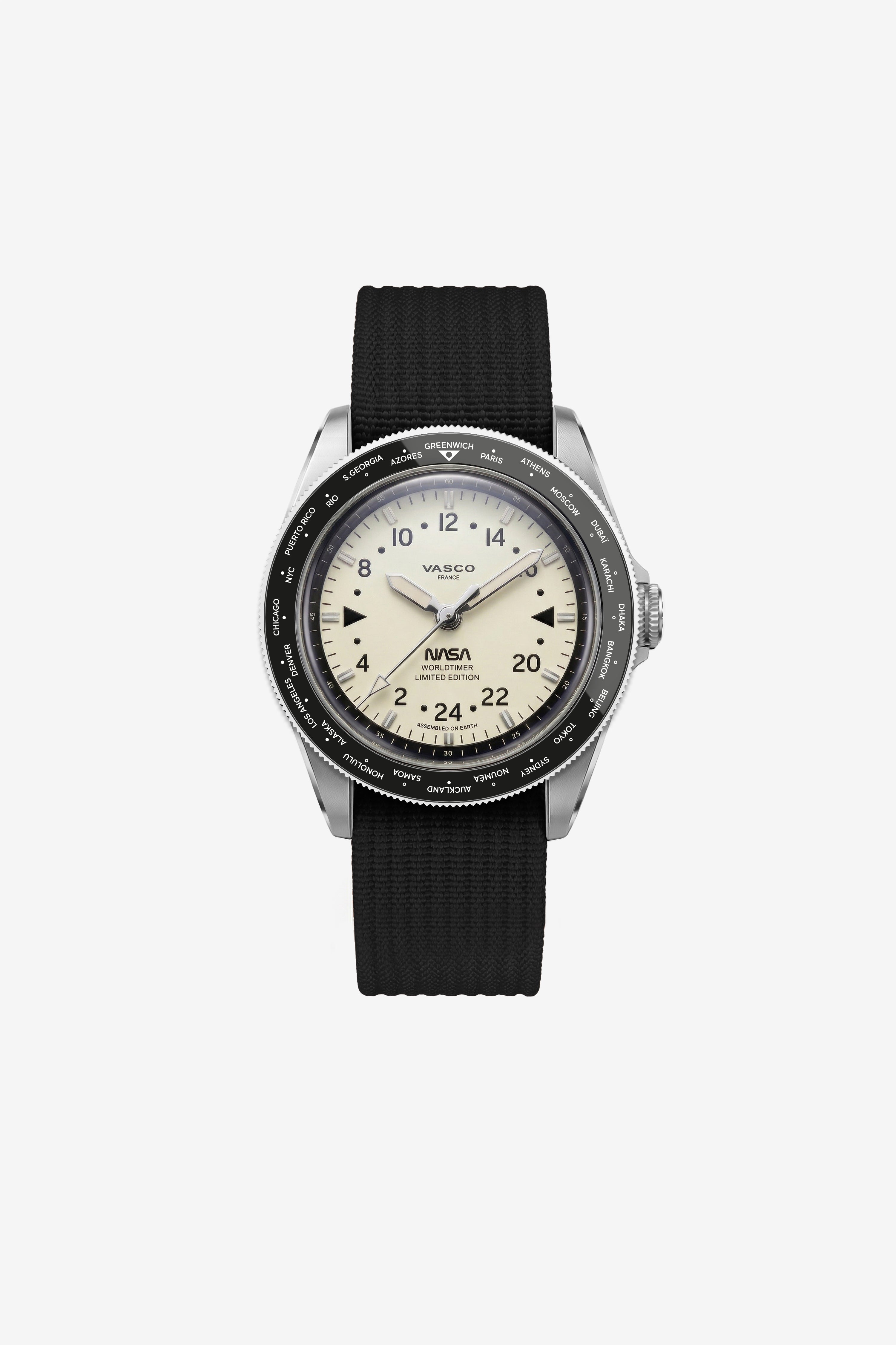 NASA® Worldtimer Steel